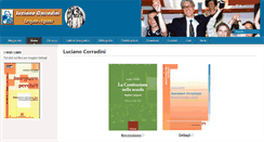 Desktop Screenshot of lucianocorradini.it