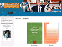 Tablet Screenshot of lucianocorradini.it